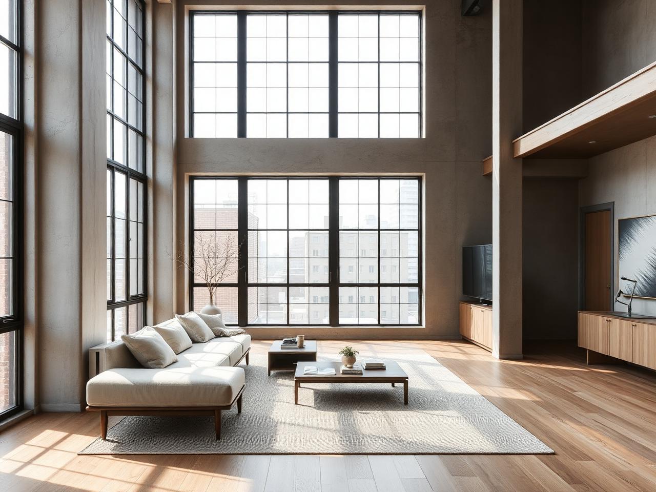 Maisonette-Loft in sanierter Industriehalle